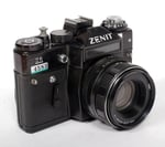 Soviet Zenit 11 35mm SLR Film Camera with 58mm F2 Helios 44m-4